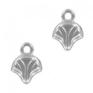 Cymbal ™ DQ metal ending Modestos for Ginko beads - Antique silver